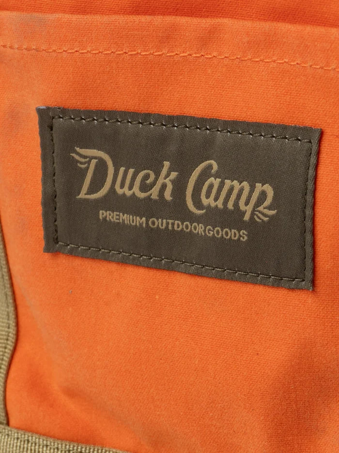 Small Canvas Ammo Tote | Blaze/Wheat | Duck Camp