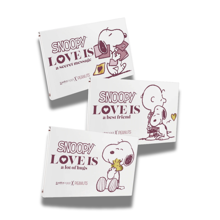 SNOOPY LOVE IS - BELLAOOGI x PEANUTS 15 COLOR EYESHADOW 1pz