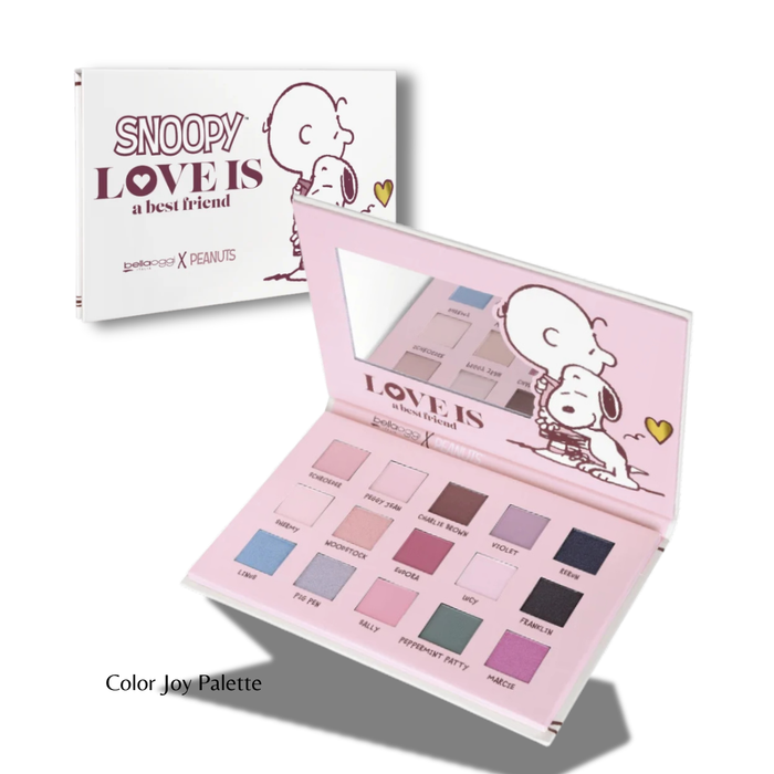 SNOOPY LOVE IS - BELLAOOGI x PEANUTS 15 COLOR EYESHADOW 1pz