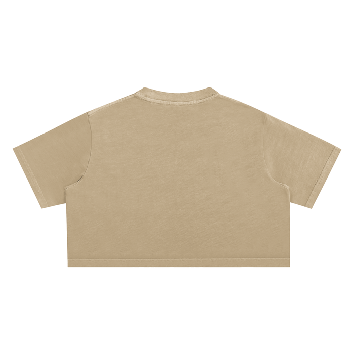 Snow Washed Crop Top