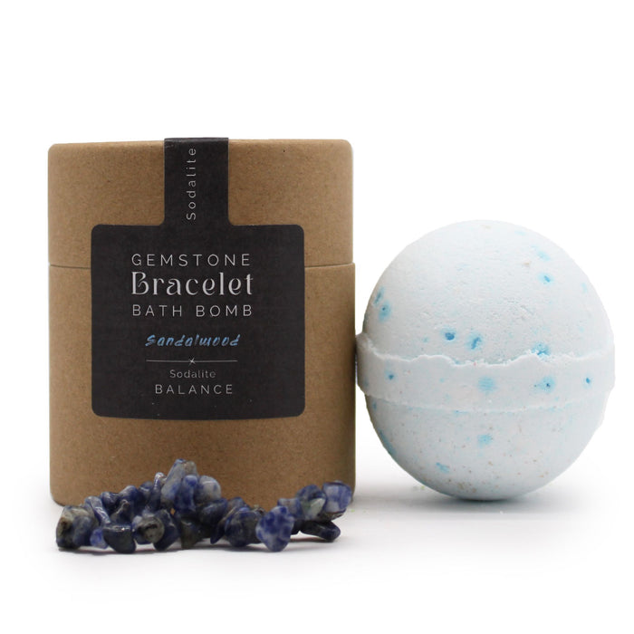 Sodalite Gem Bracelet Bath Bomb 🇬🇧