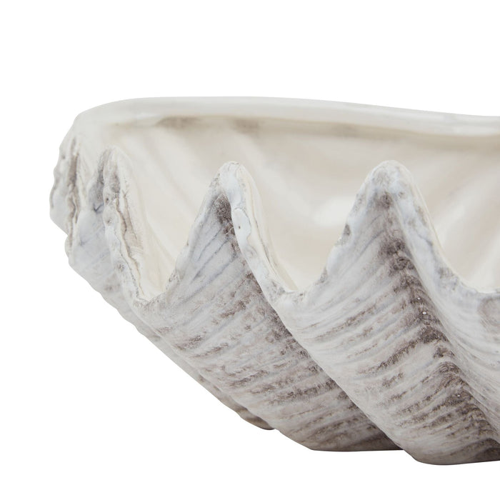 Solana Decorative Ceramic Shell Bowl Accessories