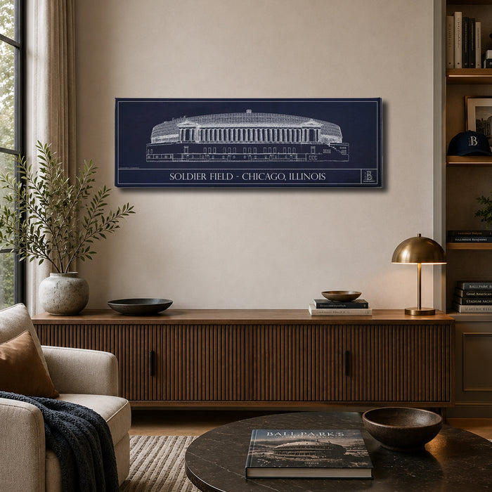 Soldier Field Panoramic Canvas