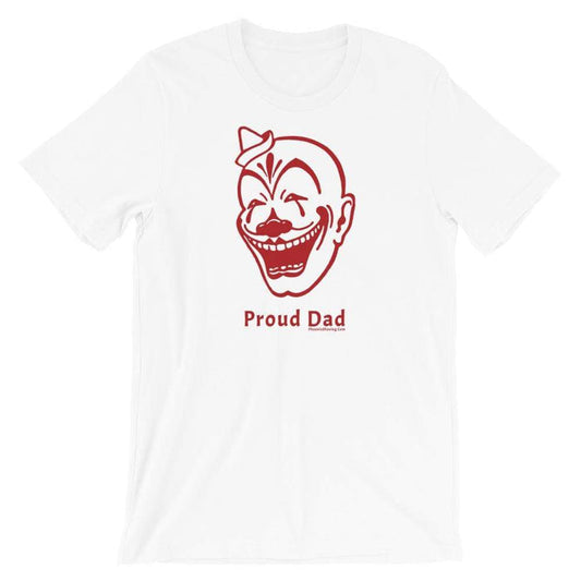 Son Of Clown Fruit "Proud Dad" Short-Sleeve Unisex T-Shirt - Phoenix Artisan Accoutrements