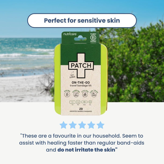 Soothe Cuts on the Go Bundle | CastorGuard + Patch Bandages