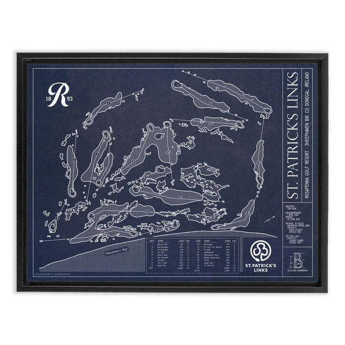 Framed Canvas - Small - Black