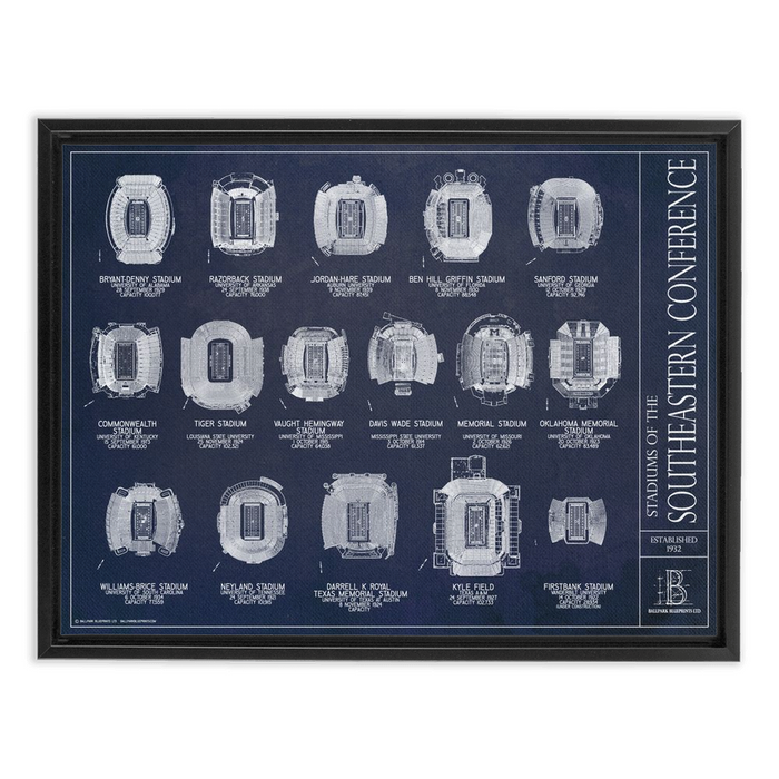 Framed Canvas - Small - Black
