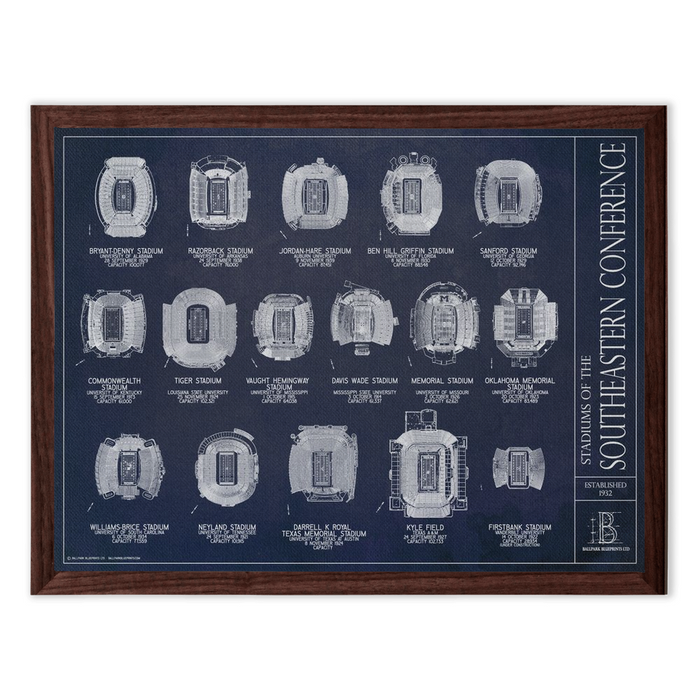 Framed Canvas - Small - Walnut