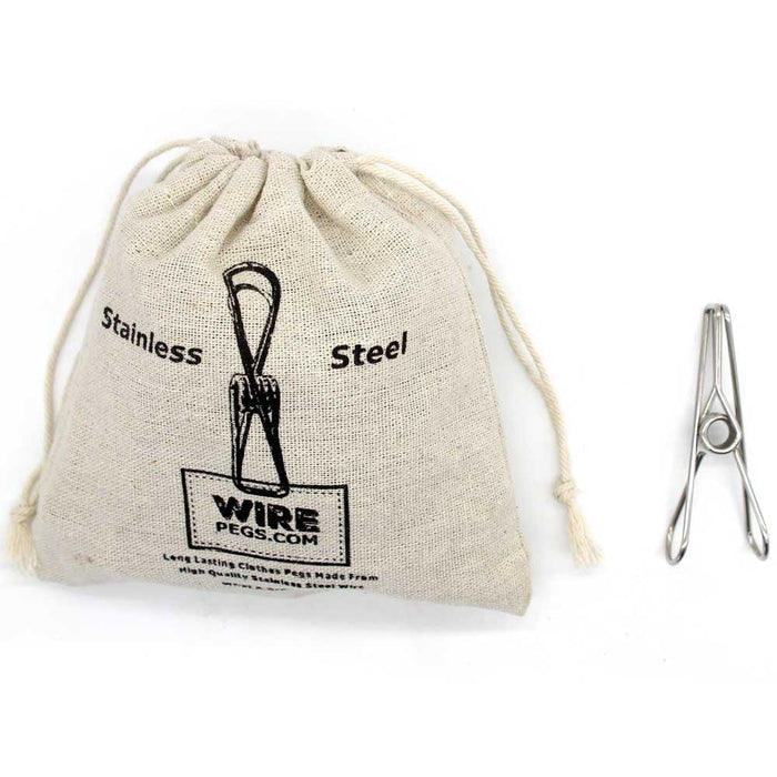 Stainless Steel Wire Pegs Grade 316 - Windy Conditions (30 Pegs)