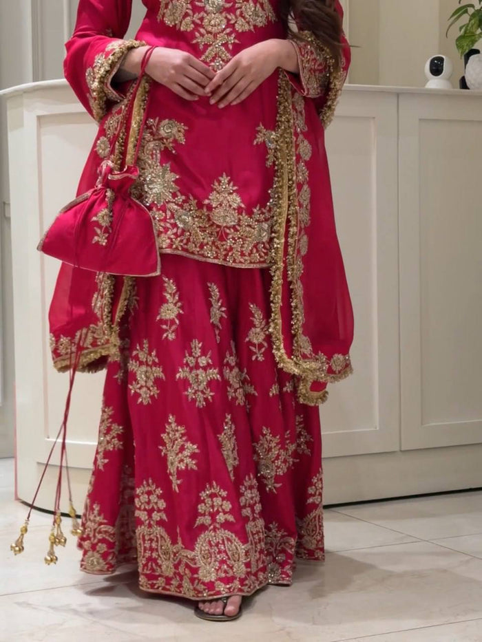 Stunning Traditional Sharara Look