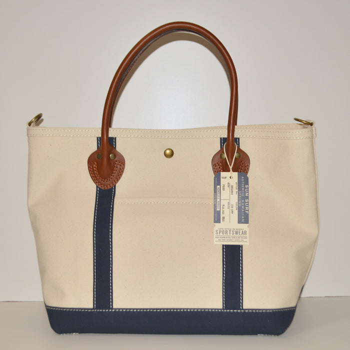SUN SURF "SS02893" Canvas Tote Bag