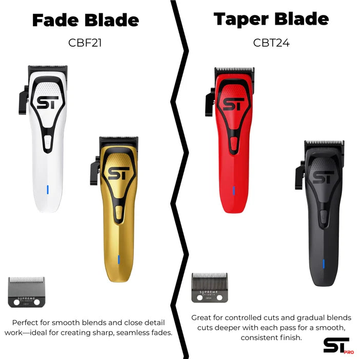 Supreme Trimmer Darkstar 72™ Cordless Vector Clipper - White