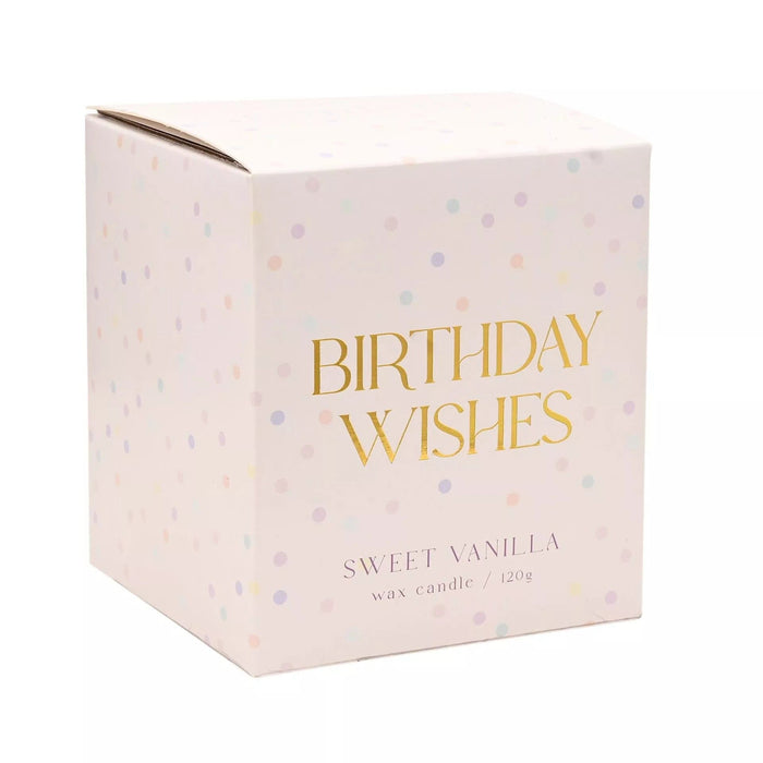 Sweet Vanilla Confetti 'Birthday Wishes' Candle Fragrance
