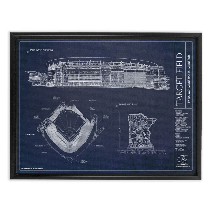 Framed Canvas - Small - Black