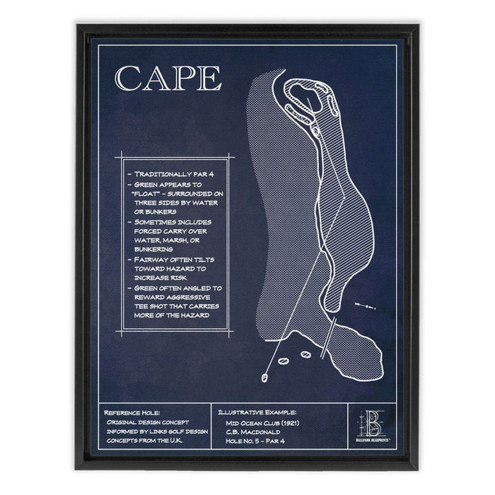 Framed Canvas - 12x16" - Black