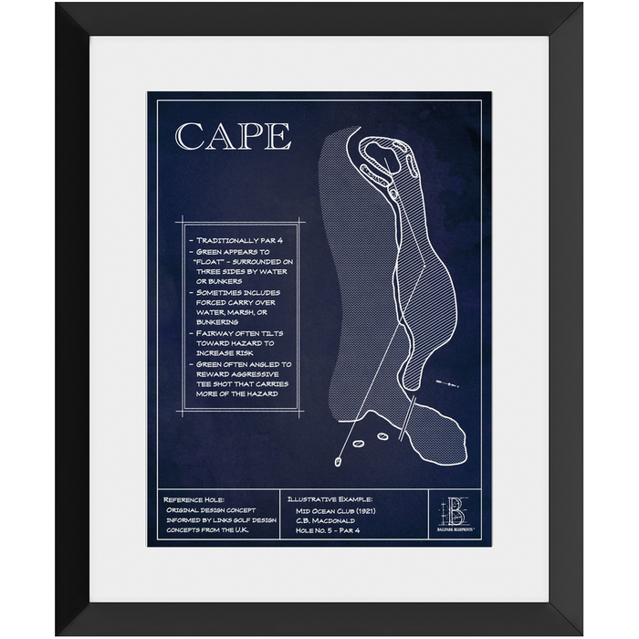 Framed Print - 8x10" - With Matte -  Black