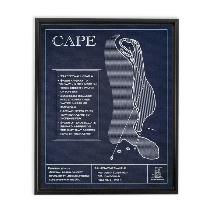 Framed Canvas - 8x10" - Black