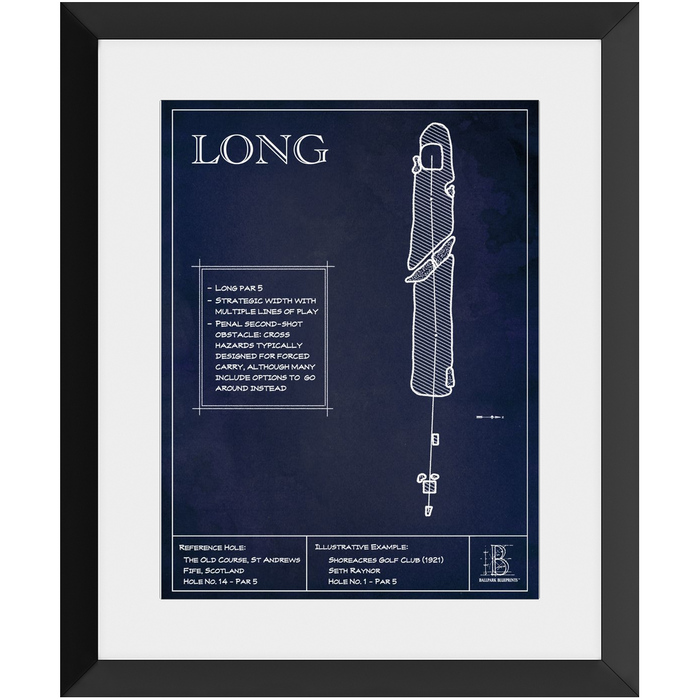 Framed Print - 8x10" - With Matte -  Black