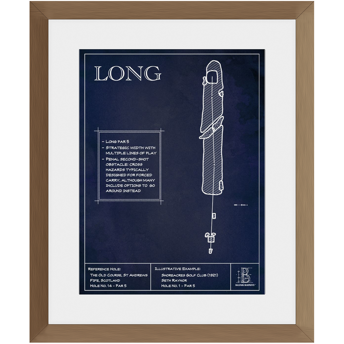 Framed Print - 12x16" - With Matte - Walnut