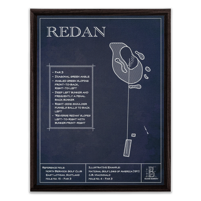 Template Hole "Redan"