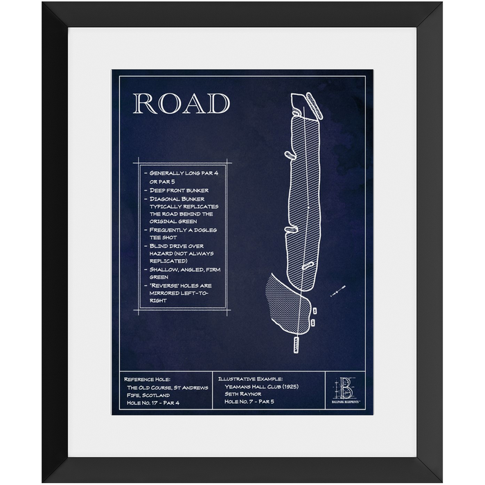Framed Print - 8x10" - With Matte -  Black