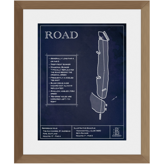 Framed Print - 12x16" - With Matte - Walnut