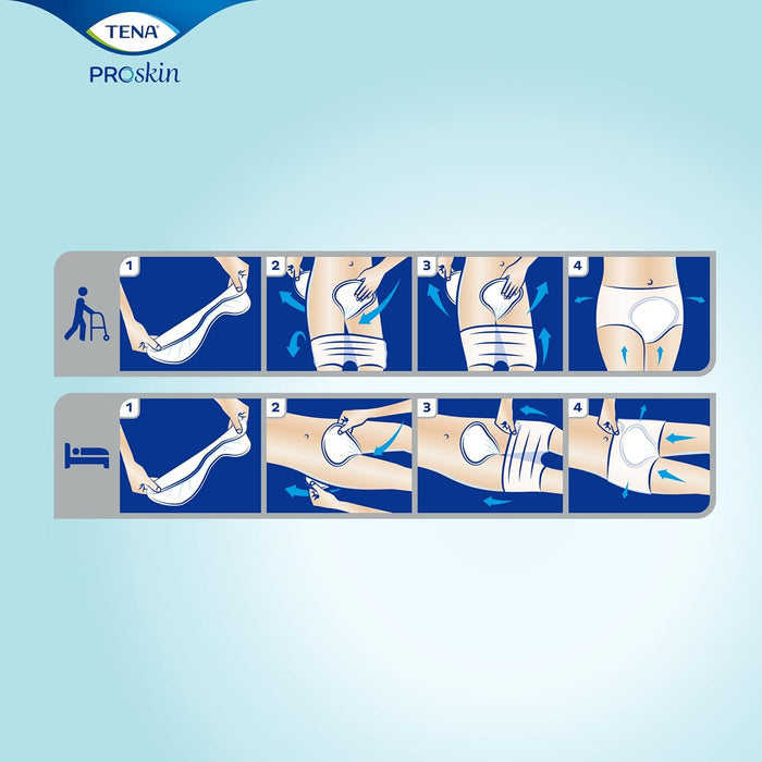 TENA ProSkin Absorbent Pads Night Super - 62718-Pack - LL Medico