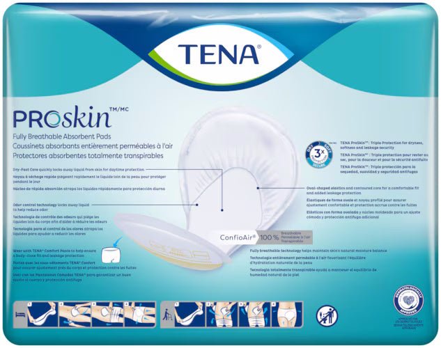 TENA Proskin Pads, Day Plus - 62618-Pack - LL Medico