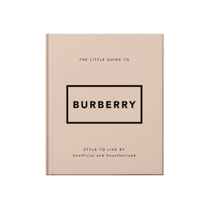 The Little Guide to Burberry Mini Coffee Table Book Accessories