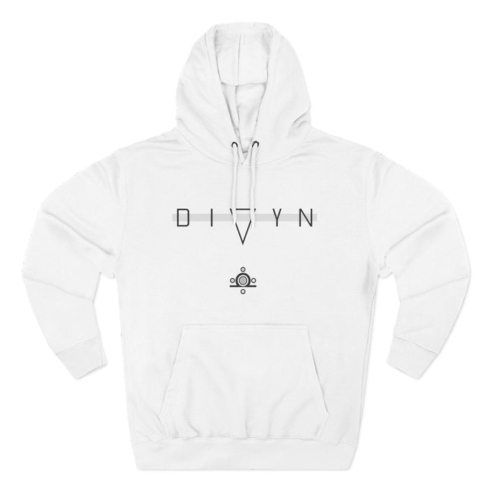 Three-Panel Fleece Hoodie