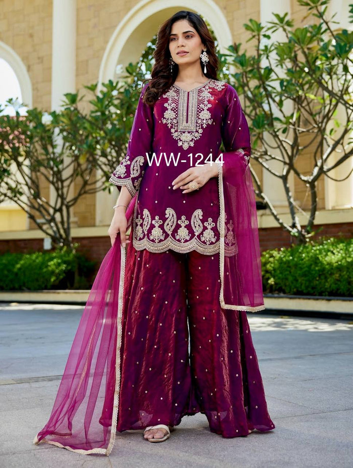 Timeless Charm: Embroidered Ethnic Wear
