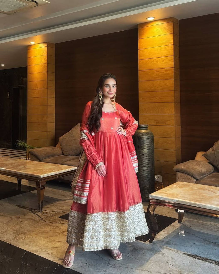 Twirl in Elegance: The Festive Dress