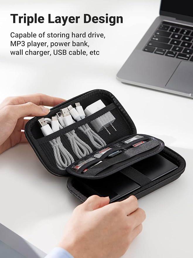 UGREEN Hard Drive Case (2.5" HDD/SSD, EVA Protective Pouch) - Image 2 - Office R Us