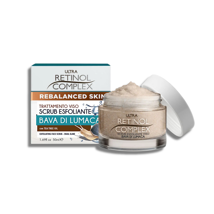 ULTRA RETINOL COMPLEX SCRUB ESFOLIANTE VISO BAVA DI LUMACA 50ML