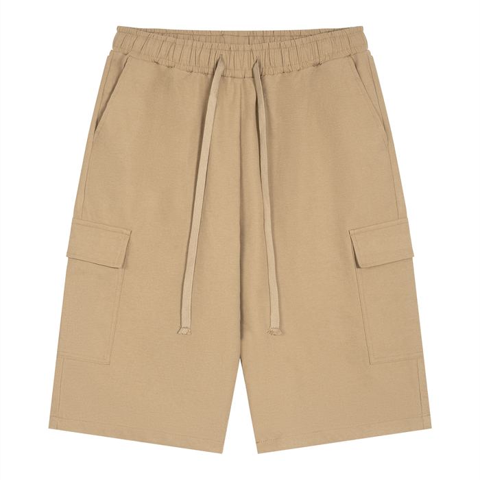 Unisex Drawstring Cargo Shorts