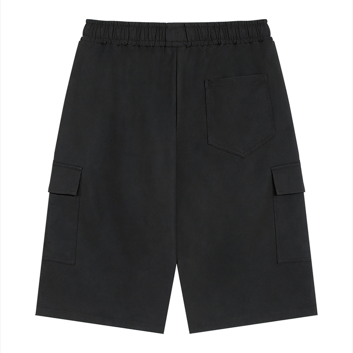 Unisex Drawstring Cargo Shorts