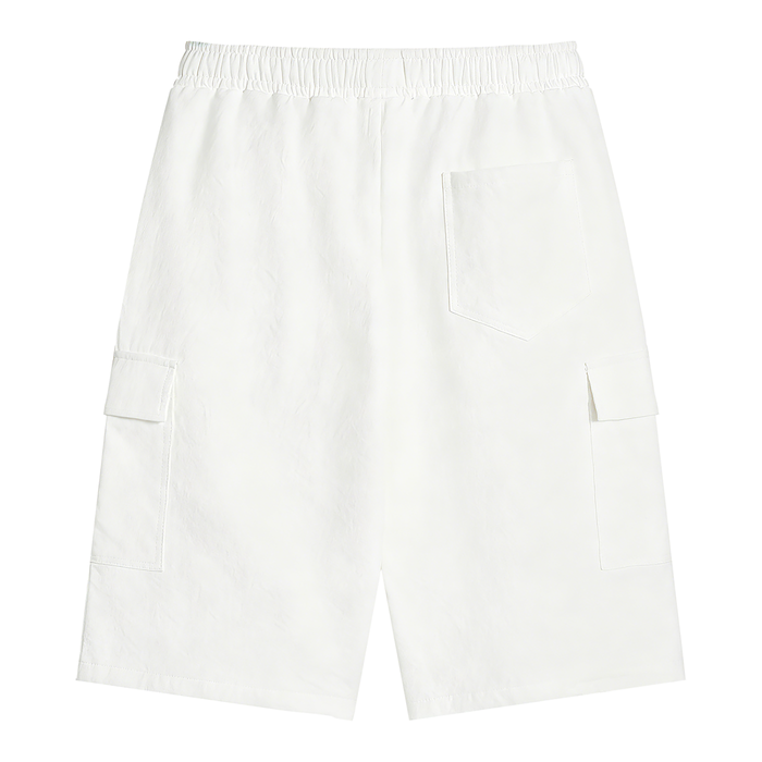 Unisex Drawstring Cargo Shorts