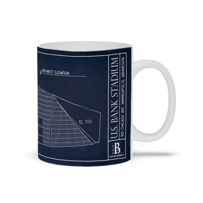 US Bank Stadium Ceramic Mug