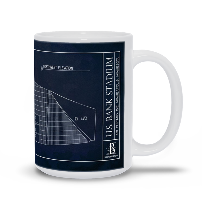 US Bank Stadium Ceramic Mug