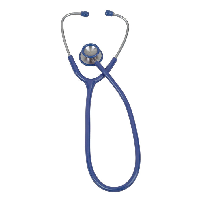 Veridian Pinnacle Series Dual Head Stethoscope, Blue, 25" - 05-10503-Single - LL Medico