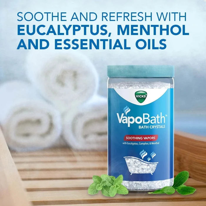 Vicks VapoBath Bath Crystals Soothing Vapors - 32390004137 - LL Medico