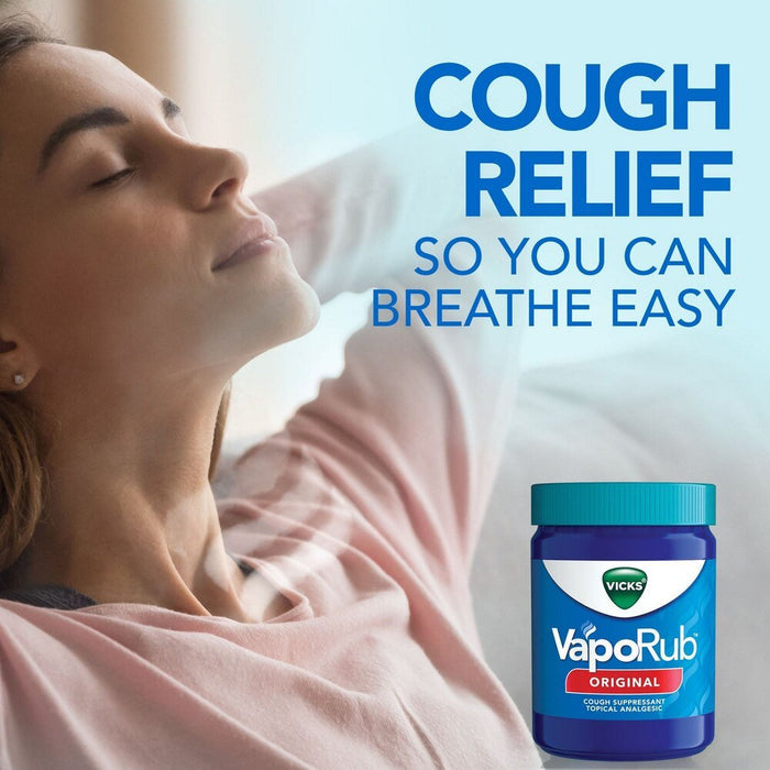 Vicks VapoRub Chest Rub Cough Suppressant Ointment - 37000054403 - LL Medico