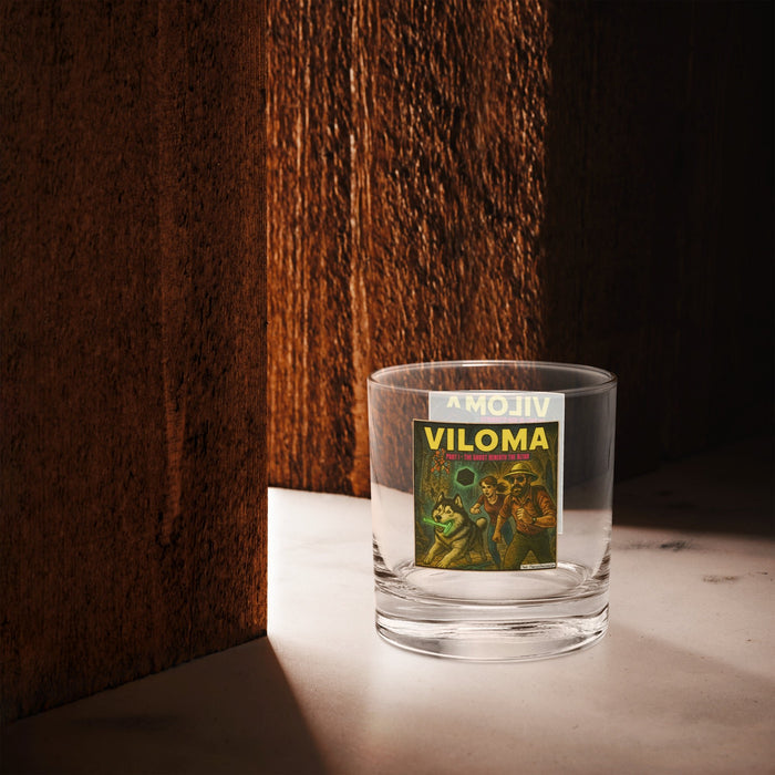 VILOMA: The Discovery & The Summoning Comic Art Rocks Glass | Made In The USA - Phoenix Artisan Accoutrements