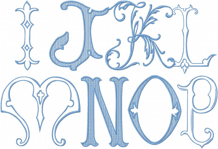VINTAGE SERIES I  ****   FULL SET OF LETTERS******