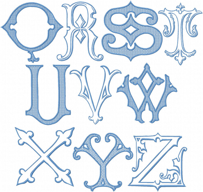 VINTAGE SERIES I  ****   FULL SET OF LETTERS******