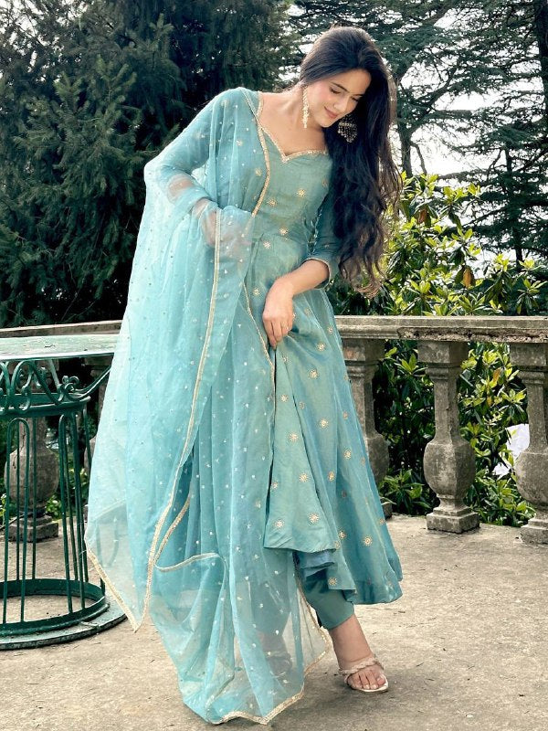 Whispers of Elegance in Blue