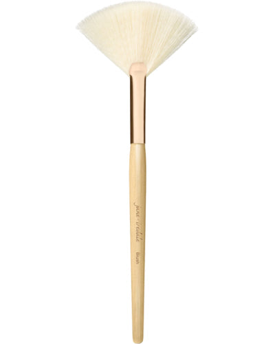 White Fan Brush