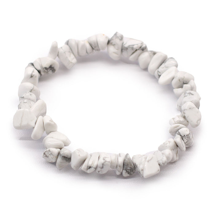 White Jasper Gem Bracelet Bath Bomb 🇬🇧