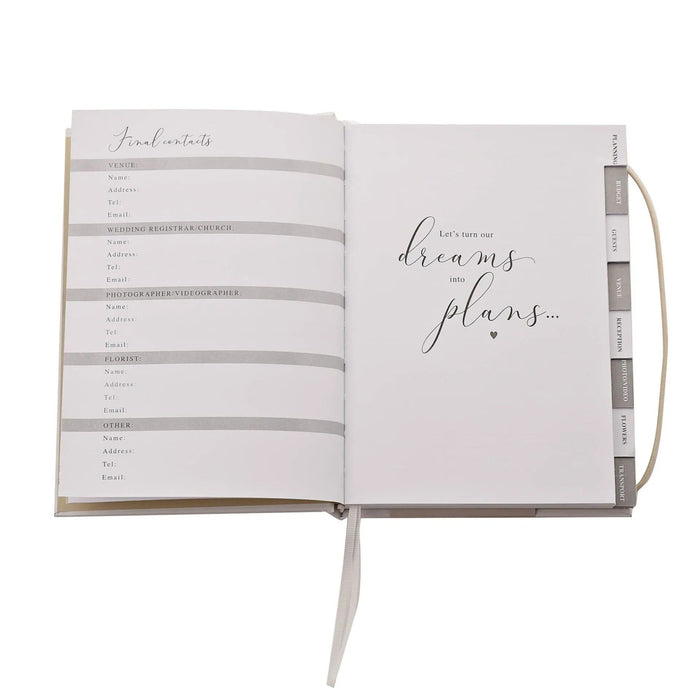 White Wedding Planner Accessories