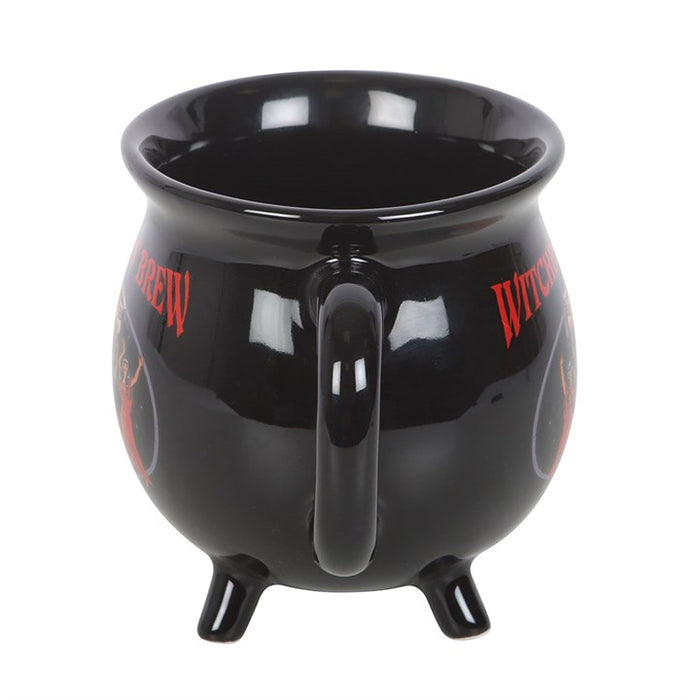 Witches' Brew Cauldron Mug by Steven Rhodes 🇬🇧